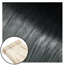 Babe Tape-In Hair Extensions #1B/Silver Ombre Sasha